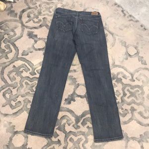 Levi’s 524 Too Superlow straight leg jeans